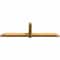 Ekena Millwork Eugene Rough Sawn Timber Gable Bracket, Western Red Cedar, 84"W x 24"H x 4"D x 4"F, 7/12 Pitch GBW084X24X0404EUG00RWR - alternate 3